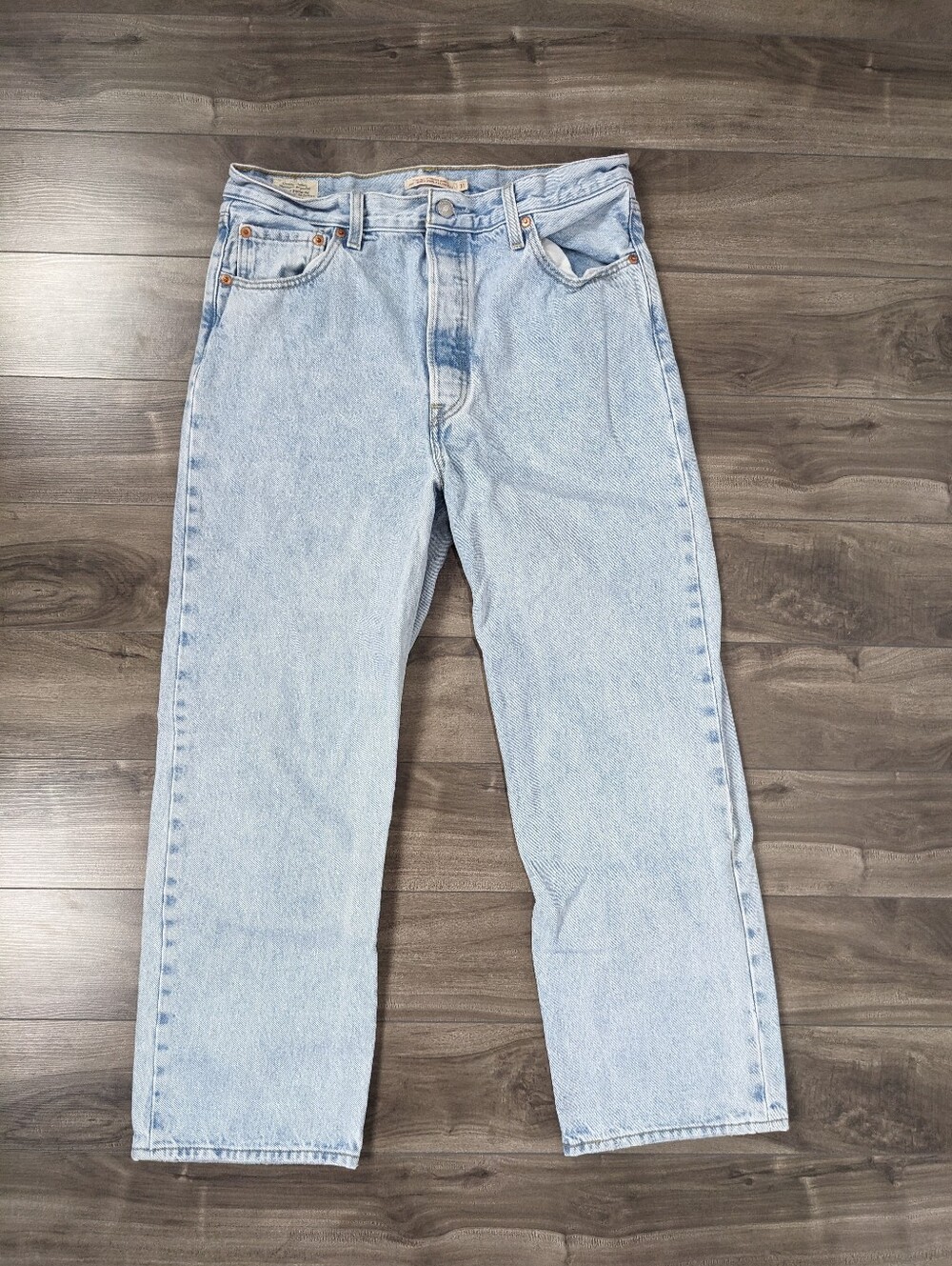 Levi's Women's Ribcage Straight Ankle Jeans Size 31 W31 L27
